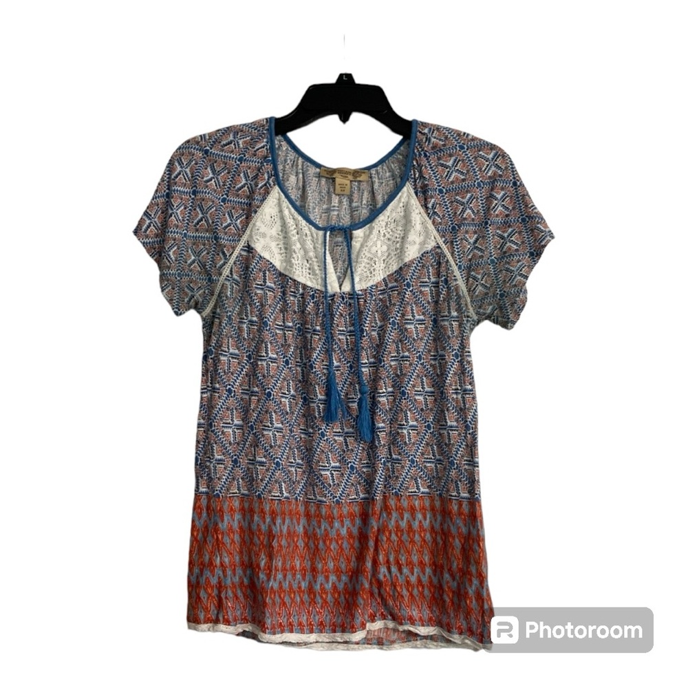 Vintage America Short Sleeve Top